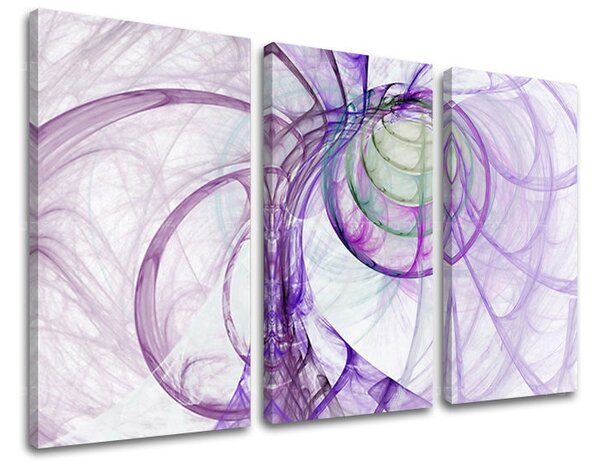 Tablouri canvas 3 - piese ABSTRACT AB054E30