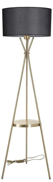 Lampadar cu masuta gri-auriu Homs,seria lx, 160 cm,40013