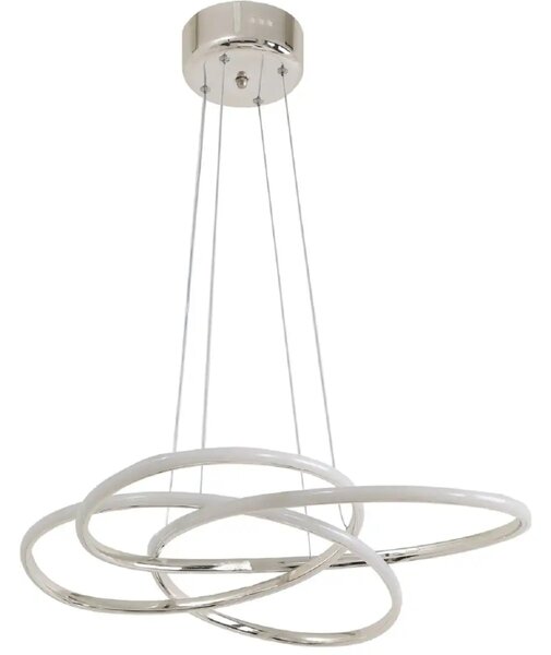 Lustra coloare crom cu led,3 color lumina homs ro,lx,40025