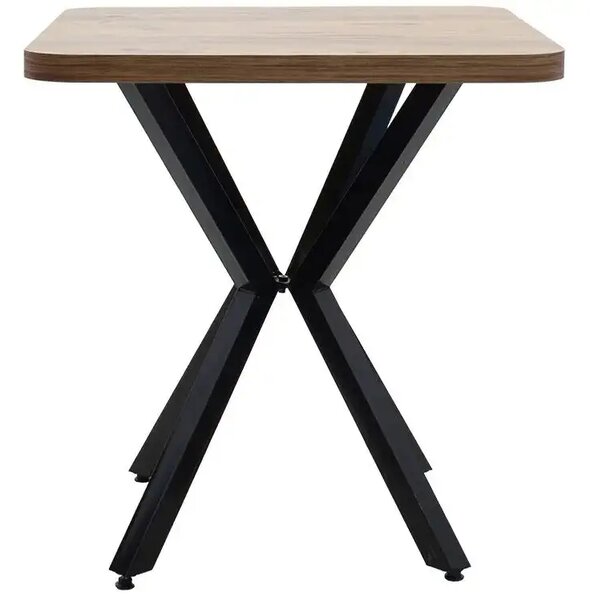 Masa bucatarie patrat texturata, Homs 70 x 70X75 cm,600125