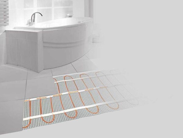 Sapho Sapho, WARM TILES cablu electric de incalzire in pardoseala, 0,9-1,5m2, 200W, WTC12