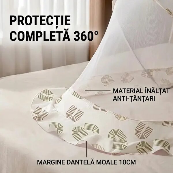 Itchybarrier™ Plasă De țânțari Pliabilă Pentru Bebeluși