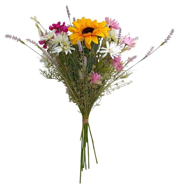 Buchet FLOAREA-SOARELUI, COSMOS, FLORI DE CÂMP 65 cm