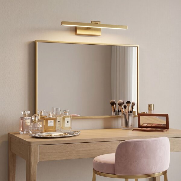 Aplică LED pentru baie APP1863-1W 40cm BRUSH GOLD