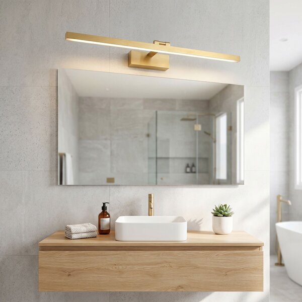Aplică LED pentru baie APP1865-1W 80 cm BRUSH GOLD