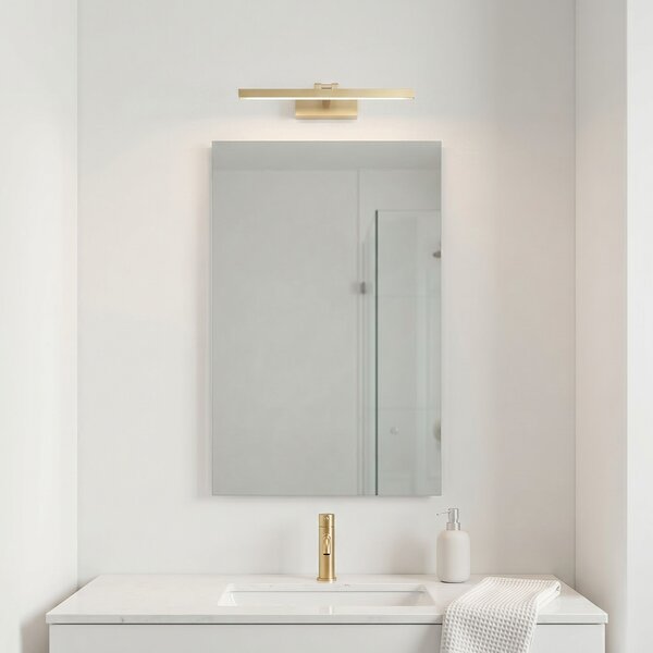 Aplică LED pentru baie APP1863-1W 40cm BRUSH GOLD