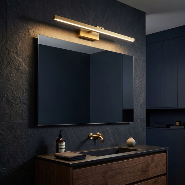 Aplică LED pentru baie APP1865-1W 80 cm BRUSH GOLD
