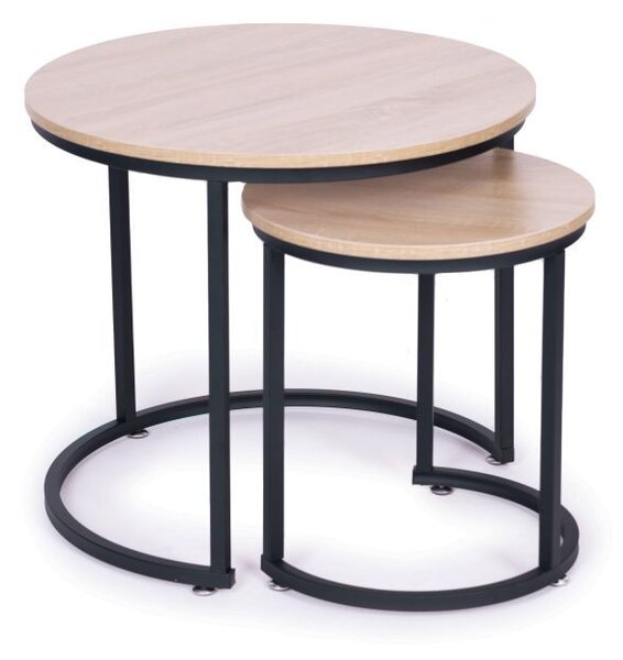 Set de 2 măsuțe de cafea LOFT