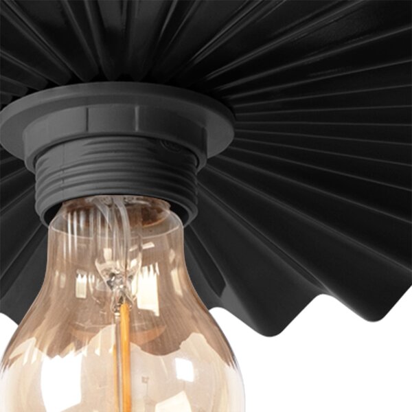 Lampa de perete APP1355-1W BLACK 30 cm