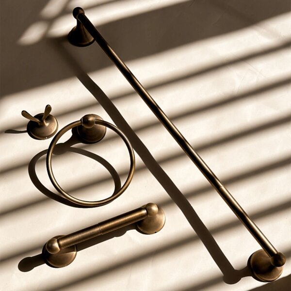 Suport hârtie igienică 332869B RETRO Antique Bronze