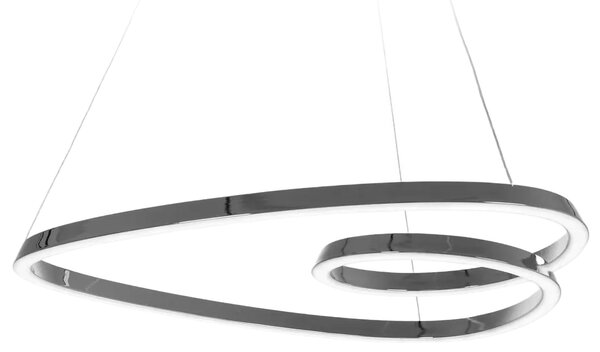 Lampă suspendată de tavan LED modern + telecomandă APP7798-cp Chrome