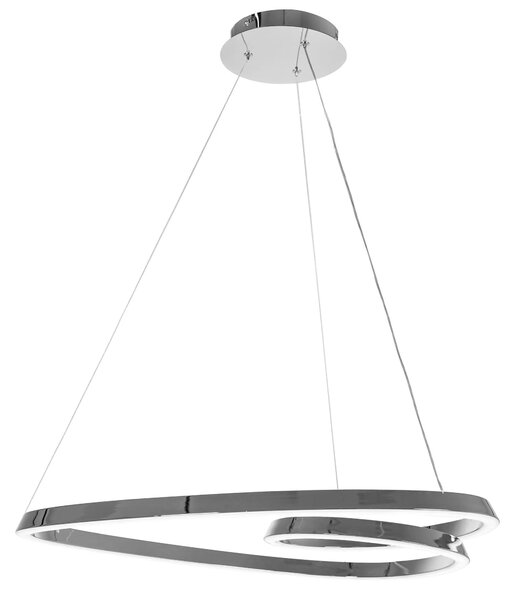 Lampă suspendată de tavan LED modern + telecomandă APP7798-cp Chrome