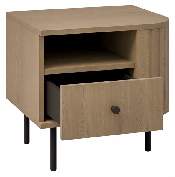 Noptieră Moon (stejar cremona) (L/P). Promo -15%. 1154813