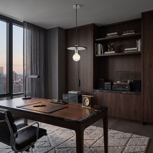 Lampă suspendată APP1214-1CP Black