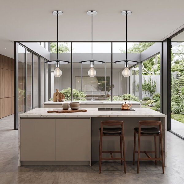 Lampă suspendată APP1214-1CP Black