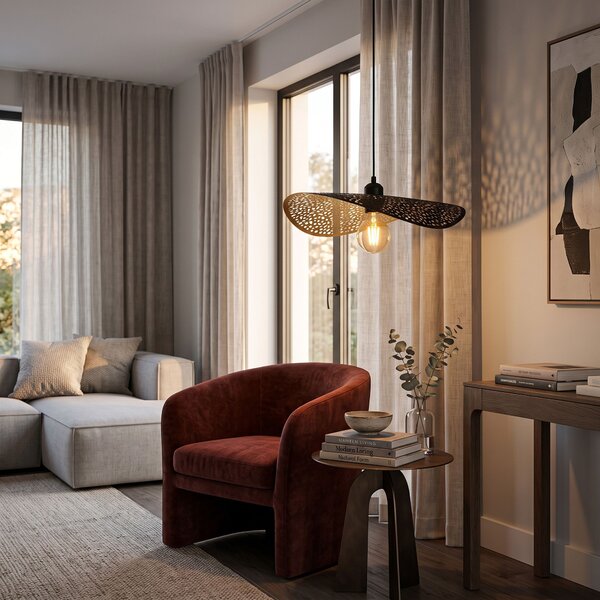 Lampă de tavan APP1467-1CP BLACK/GOLD