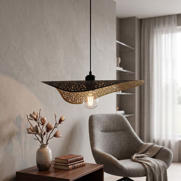 Lampă de tavan APP1467-1CP BLACK/GOLD