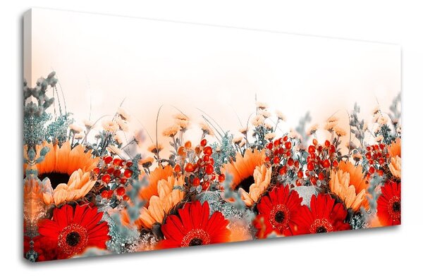 Tablouri canvas ROȘII FLORI_154 - 13