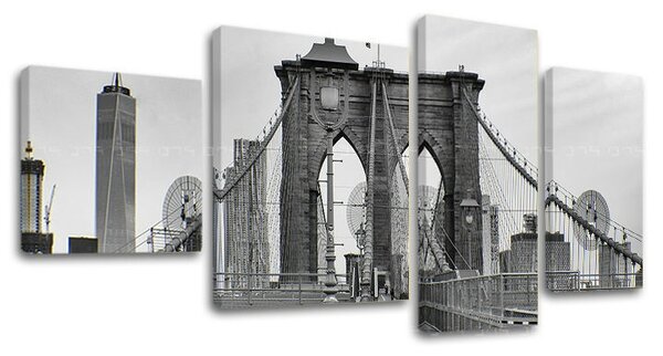 Pictură murală în 4 părți CITY / NEW YORK ME114E40