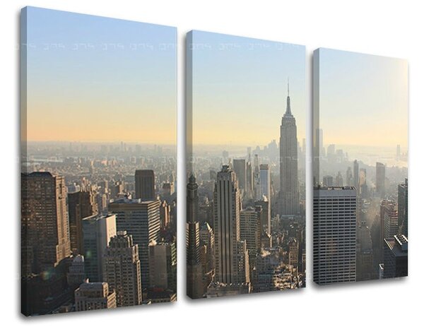 Tablouri canvas 3 - piese ORAȘE - NEW YORK ME117E30