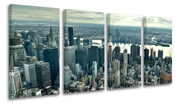 Pictură murală în 4 părți CITY / NEW YORK ME118E41