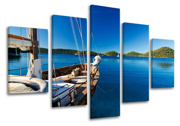 Tablouri canvas 5 - piese PLAJE PL020E50