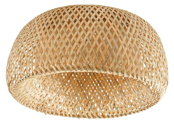 Plafoniere Lindby, Jadwiga, reglabil, Lemn, Camera de zi, Bamboo, Scandinavă