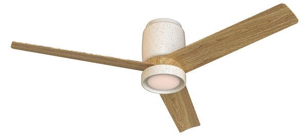 Ventilator de tavan cu LED Ceramica M alb DC silențios CCT - Mantra Mantra Iluminación, Ceramica M, reglabil, Alb, Camera de zi, Metal, Modern
