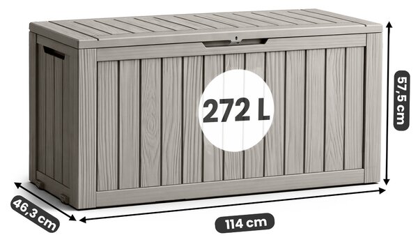 Cutie de grădină 272 L (gri). Promo -11%. 1152407