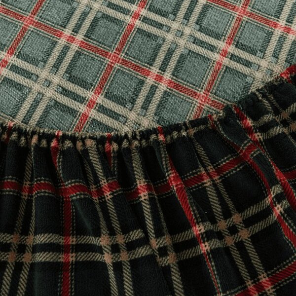 Cearsaf Cocolino microplus cu elastic GLENMOORE 200x200 cm verde