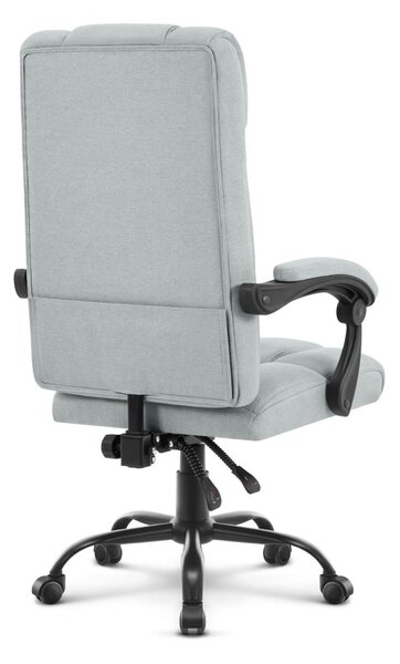 Scaun de birou ergonomic CABRO C505 până la 150 kg gri