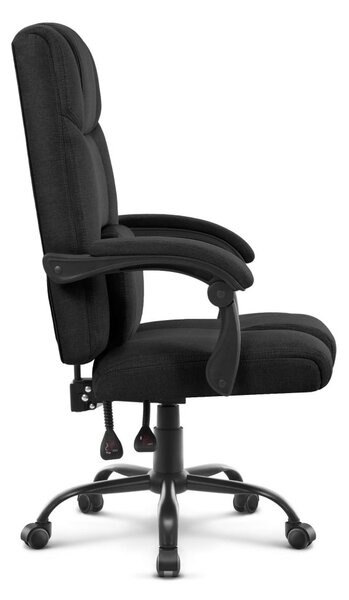Scaun de birou ergonomic CABRO C505 până la 150 kg negru