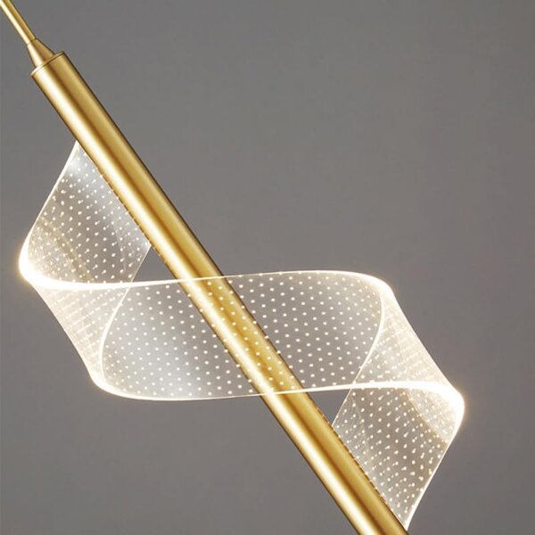 Lampă decorativă LED suspendată Belisara – Aurie
