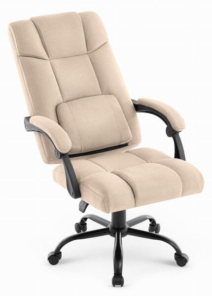 Scaun de birou ergonomic CABRO C505 până la 150 kg bej