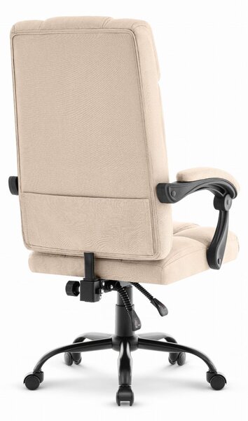 Scaun de birou ergonomic CABRO C505 până la 150 kg bej