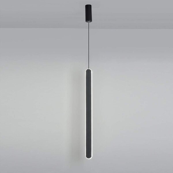 Lampă decorativă LED suspendată Venelia – Neagră