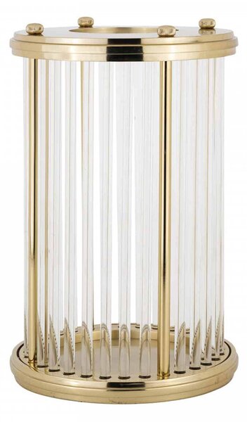 Lampa decorativa mare din aluminiu/sticla Elwyn auire, un bec