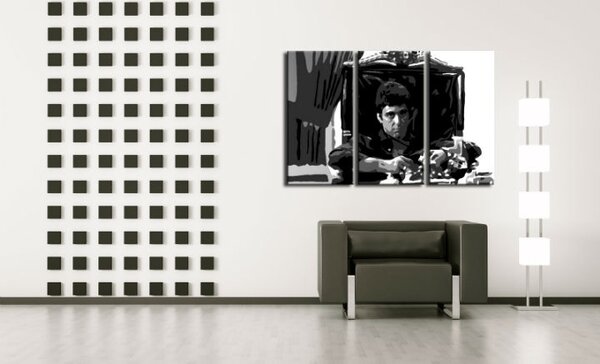 Tablou pictat manual POP Art AL PACINO 3 - piese
