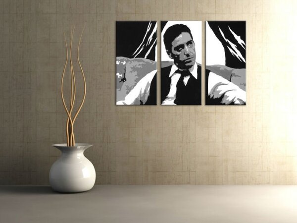 Pictate manual POP Art pictura AL PACINO 3 bucăți al11