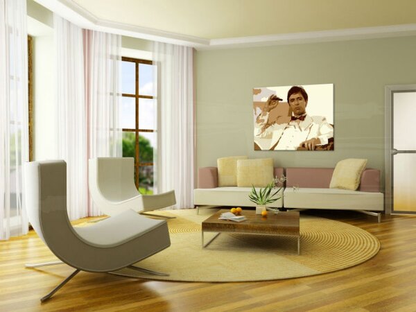 Tablou pictat manual POP Art AL PACINO 1 - piese