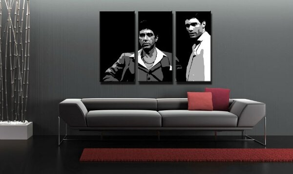 Tablou pictat manual POP Art AL PACINO 3 - piese