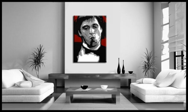 Tablou pictat manual POP Art AL PACINO 1 - piese