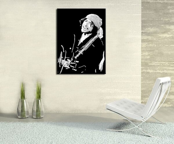 Tablou pictat manual POP Art Bob Dylan 1 - piese