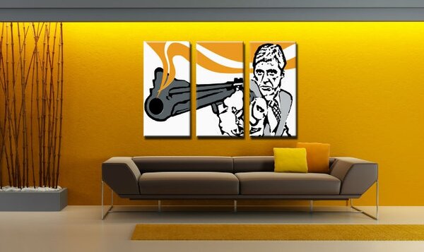 Tablou pictat manual POP Art AL PACINO 3 - piese