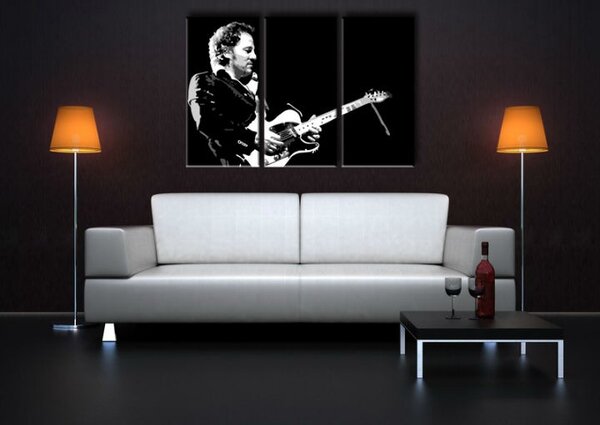 Tablou pictat manual POP Art Bruce Springsteen 3 - piese