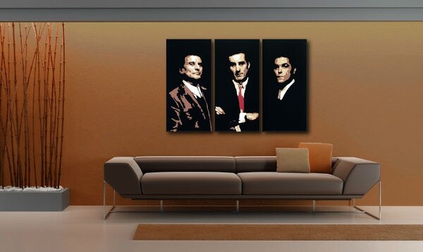 Tablou pictat manual POP Art Goodfellas 3 - piese