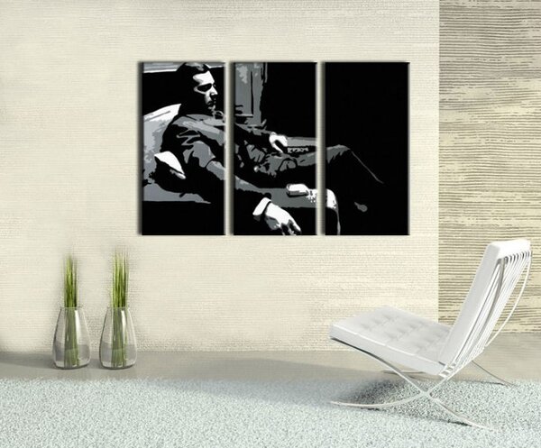 Tablou pictat manual POP Art GODFATHER 3 - piese