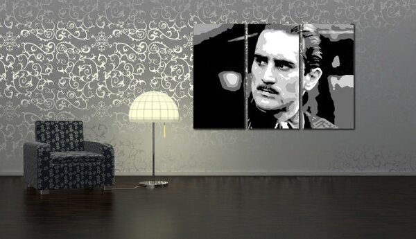 Tablou pictat manual POP Art Godfather Rober De Niro 3 - piese