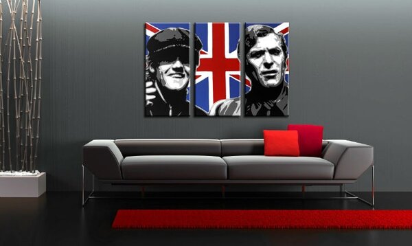 Tablou pictat manual POP Art Italian Job 3 - piese