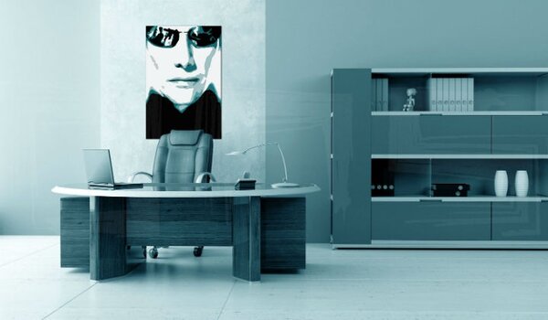 Tablou pictat manual POP Art MATRIX 1 - piese